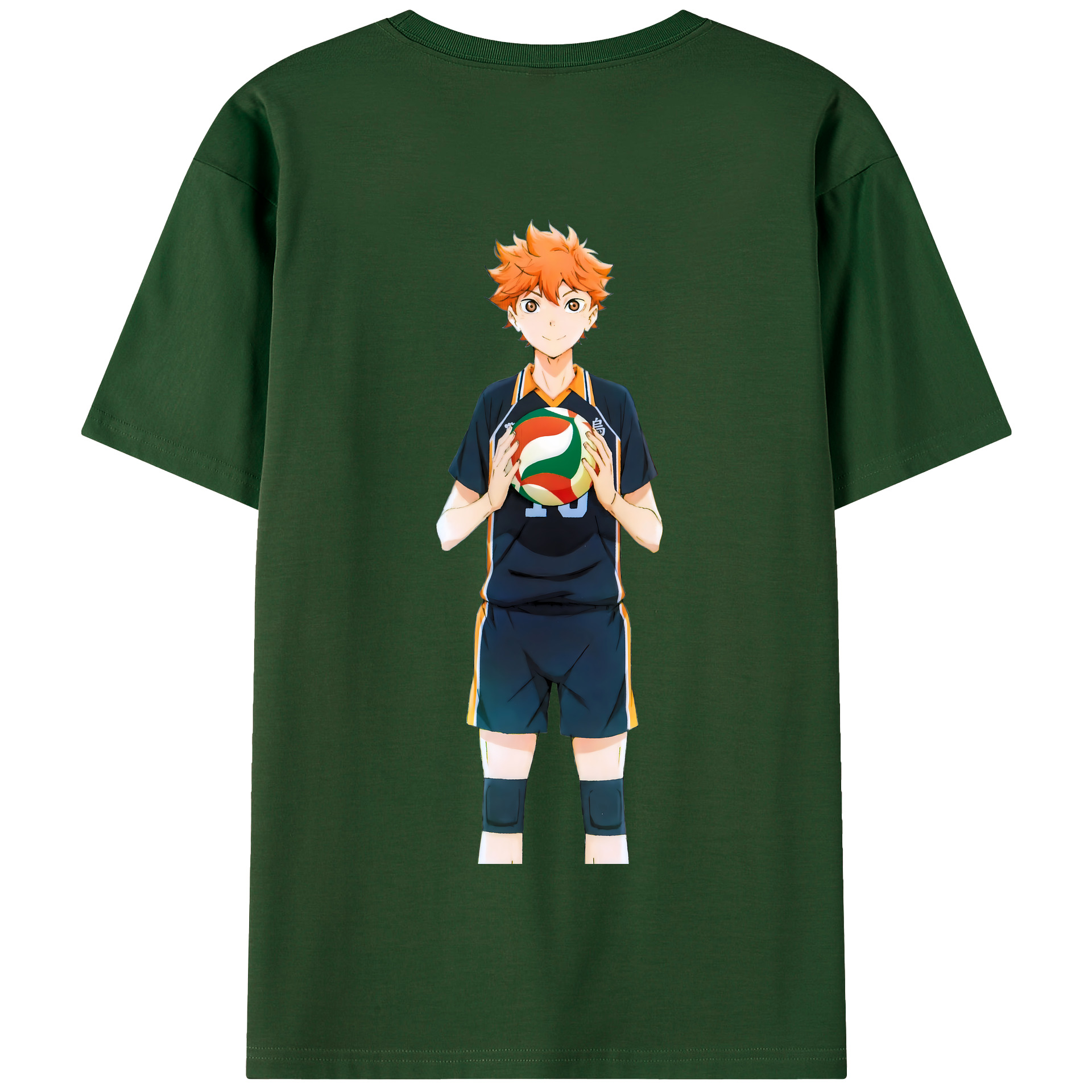 （画像用） ハイキュー!! Haikyu!! 綿100％半袖Tシャツ（背面プリント）